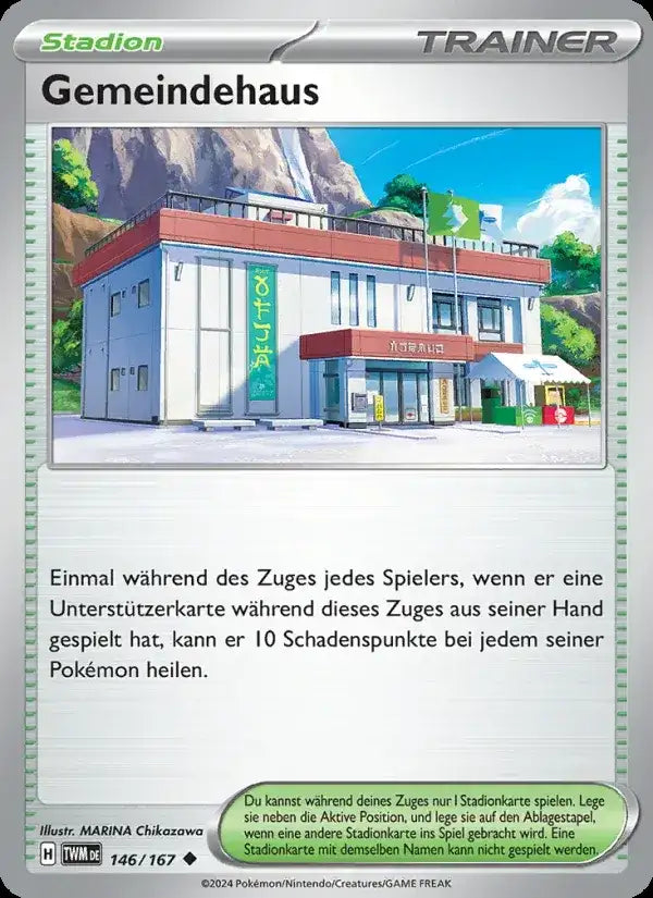 Gemeindehaus 146/167 – Pokémon Maskerade im Zwielicht Karte
