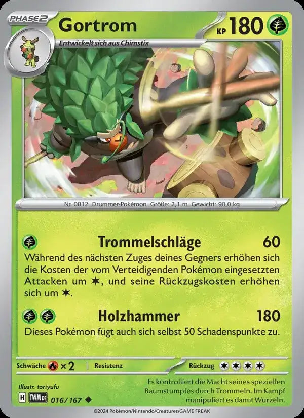 Gortrom 016/167 – Pokémon Maskerade im Zwielicht Karte