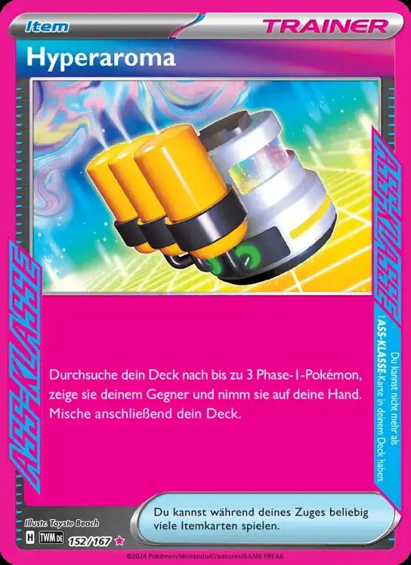 Hyperaroma 152/167 – Pokémon Maskerade im Zwielicht Karte