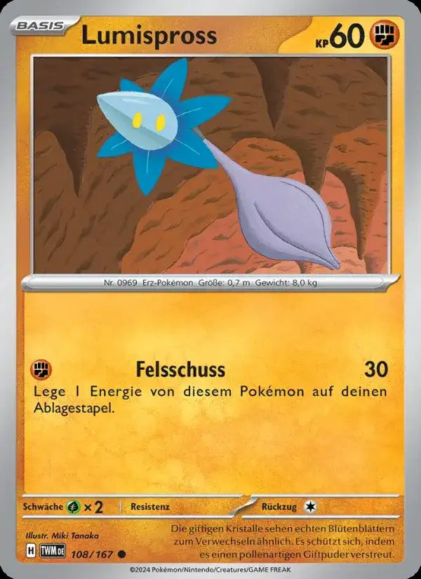 Lumispross 108/167 – Pokémon Maskerade im Zwielicht Karte