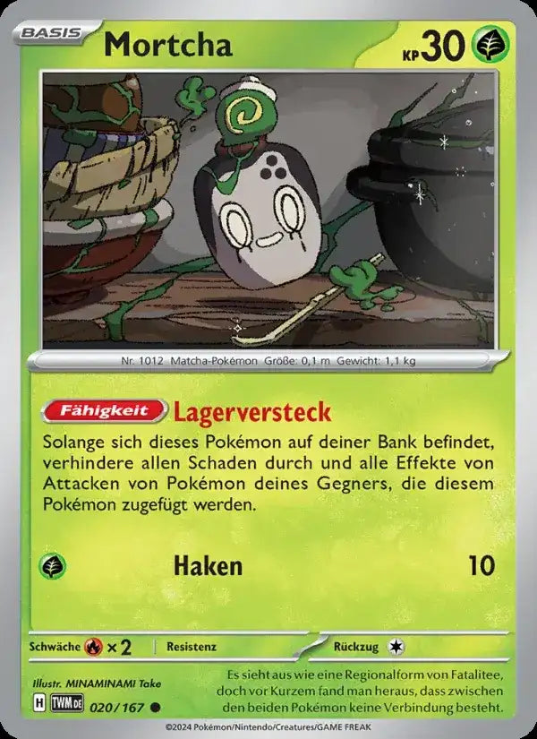 Mortcha 020/167 – Pokémon Maskerade im Zwielicht Karte