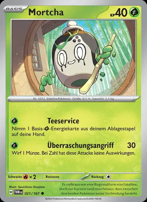 Mortcha 021/167 – Pokémon Maskerade im Zwielicht Karte