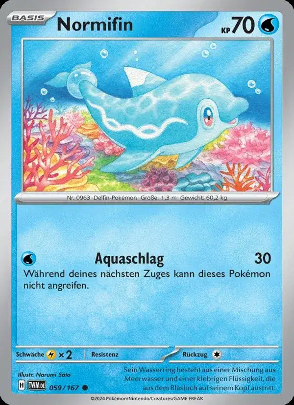 Normifin 059/167 – Pokémon Maskerade im Zwielicht Karte