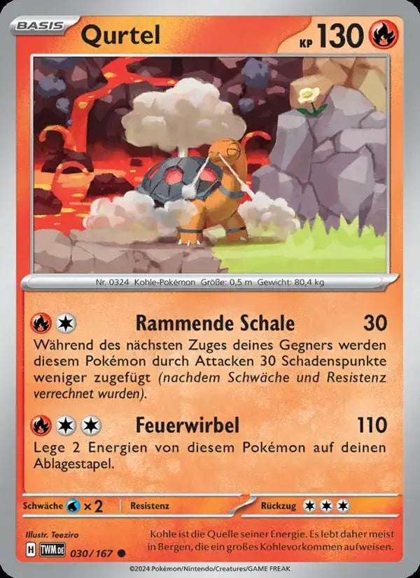 Qurtel 030/167 – Pokémon Maskerade im Zwielicht Karte