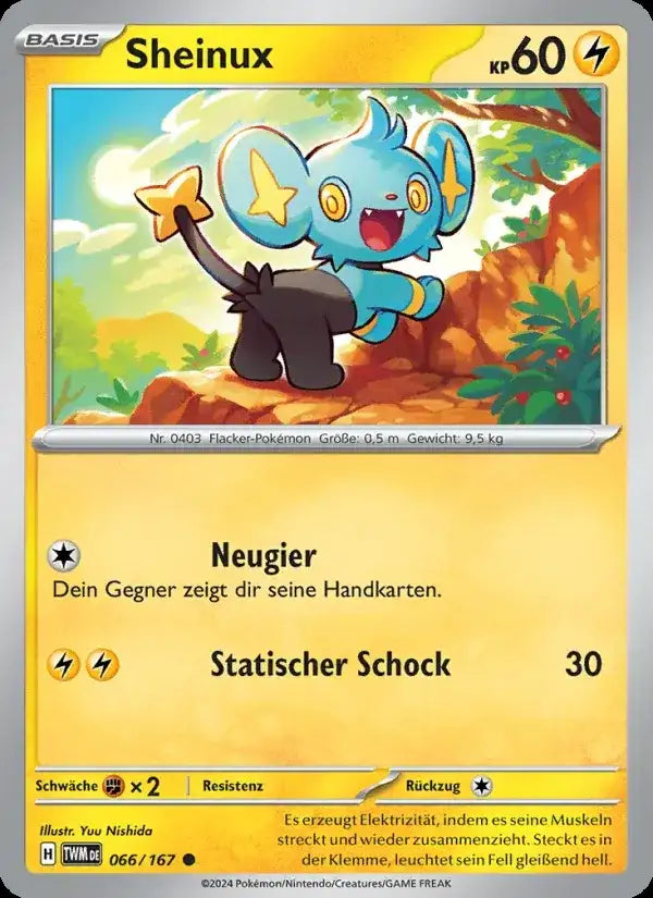 Sheinux 066/167 – Pokémon Maskerade im Zwielicht Karte