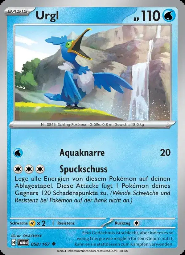 Urgl 058/167 – Pokémon Maskerade im Zwielicht Karte