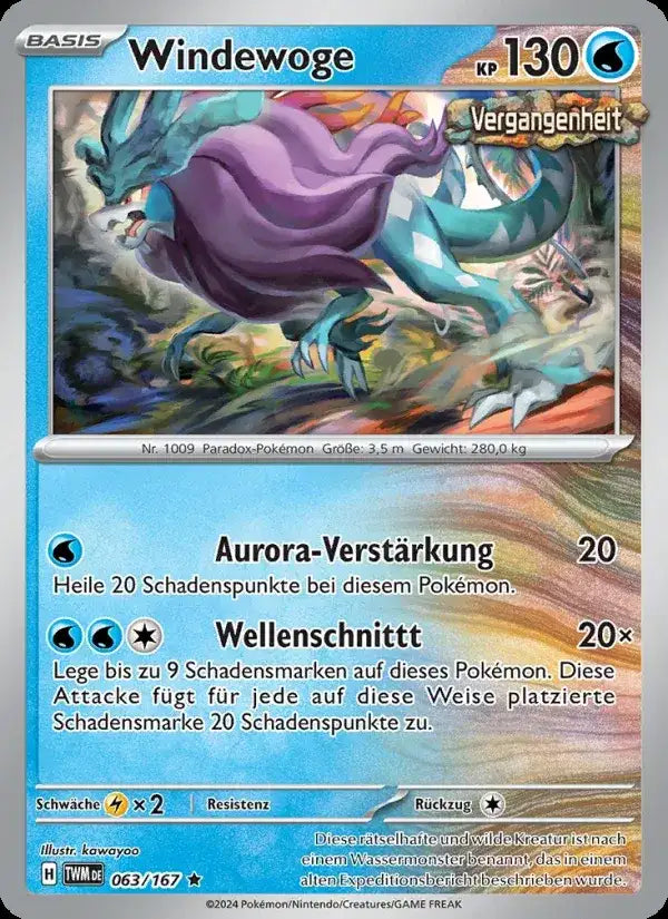 Windewoge 063/167 – Pokémon Maskerade im Zwielicht Karte