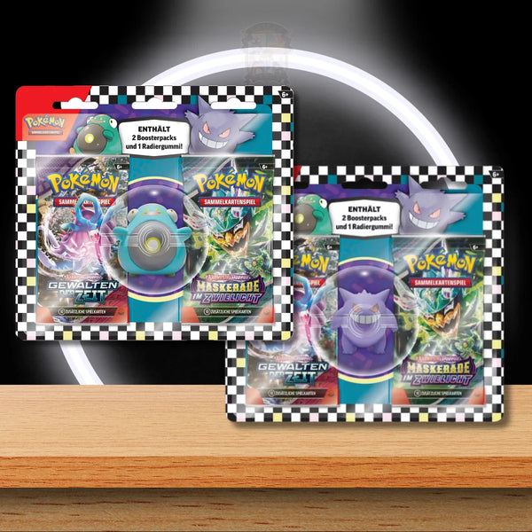 Pokémon Back to School 2024 Eraser 2-Pack Blister (DE)