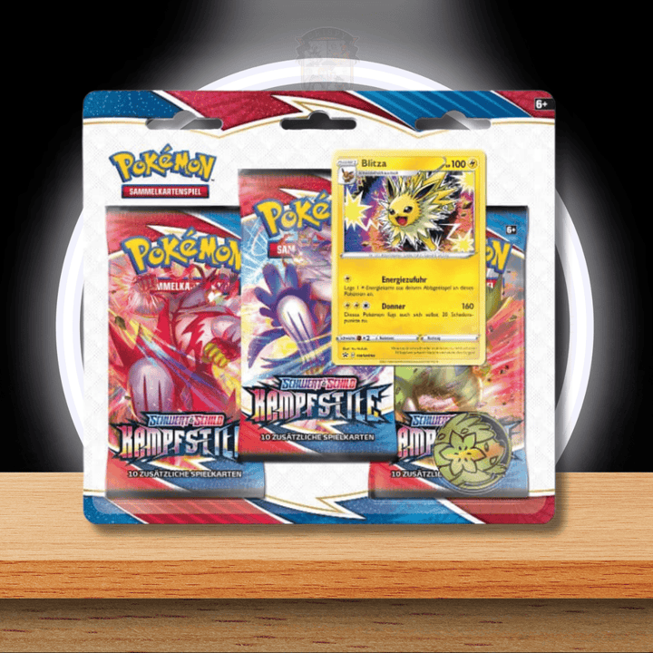 Pokémon Blister in Deutsch aus Schwert & Schild Kampfstile