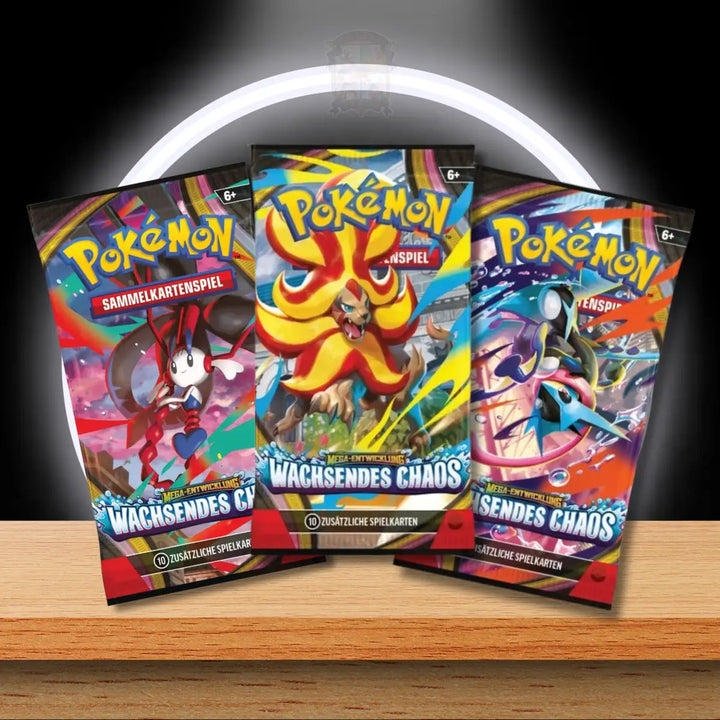 Pokémon Blister in Deutsch aus Mega-Entwicklung Wachsendes Chaos