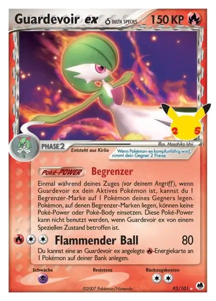 Guardevoir ex Delta Species 93/101 – Pokémon Celebraitions Karte