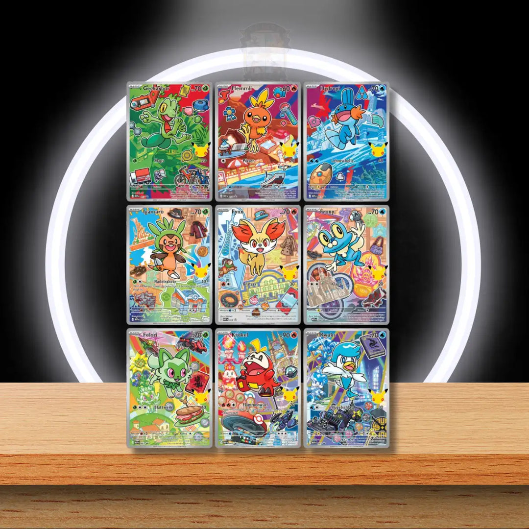 Pokémon Erste Partner Illustrations-Kollektion 3 