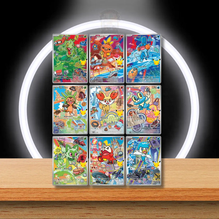 Pokémon Erste Partner Illustrations-Kollektion 3 