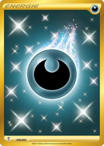 finsternis energie 236/203 – Pokémon Drachenwandel Karte