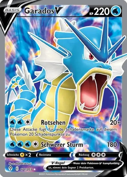 garados v 171/203 – Pokémon Drachenwandel Karte