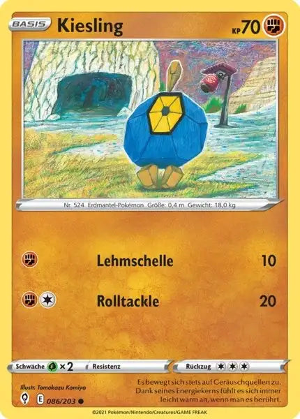 kiesling 086/203 – Pokémon Drachenwandel Karte
