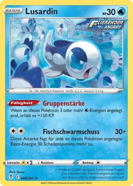 lusardin 046/203 – Pokémon Drachenwandel Karte