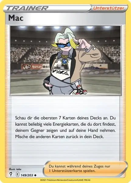 mac 149/203 – Pokémon Drachenwandel Karte