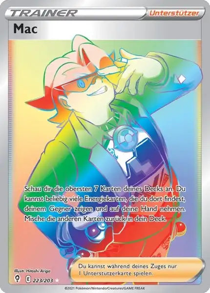 mac 223/203 – Pokémon Drachenwandel Karte