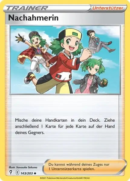nachahmerin 143/203 – Pokémon Drachenwandel Karte