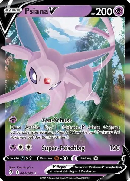 psiana v 064/203 – Pokémon Drachenwandel Karte
