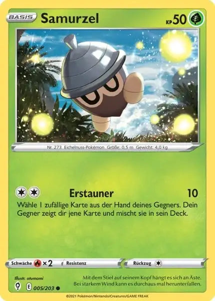samurzel 005/203 – Pokémon Drachenwandel Karte