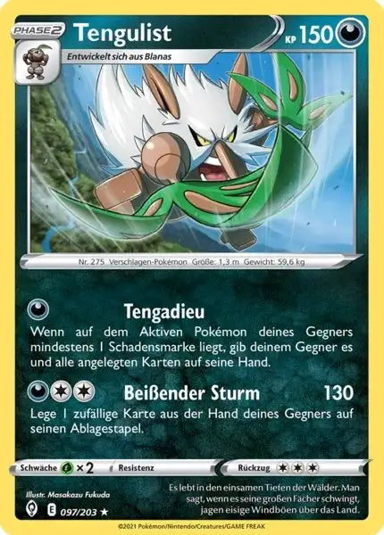 tengulist 097/203 – Pokémon Drachenwandel Karte