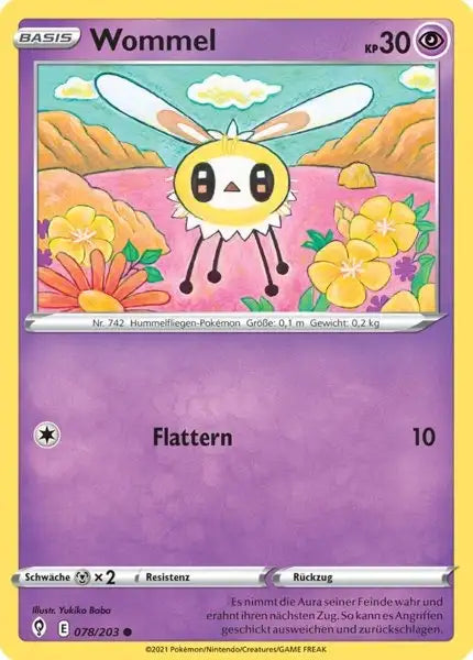 wommel 078/203 – Pokémon Drachenwandel Karte