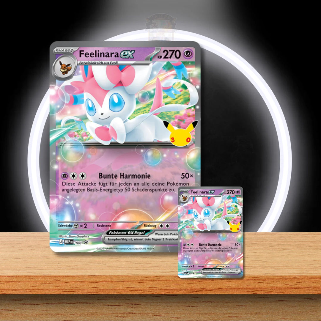 Pokémon Feelinara ex Kollektion zum 30. Jubiläum – Deutsche Pokémon TCG Box