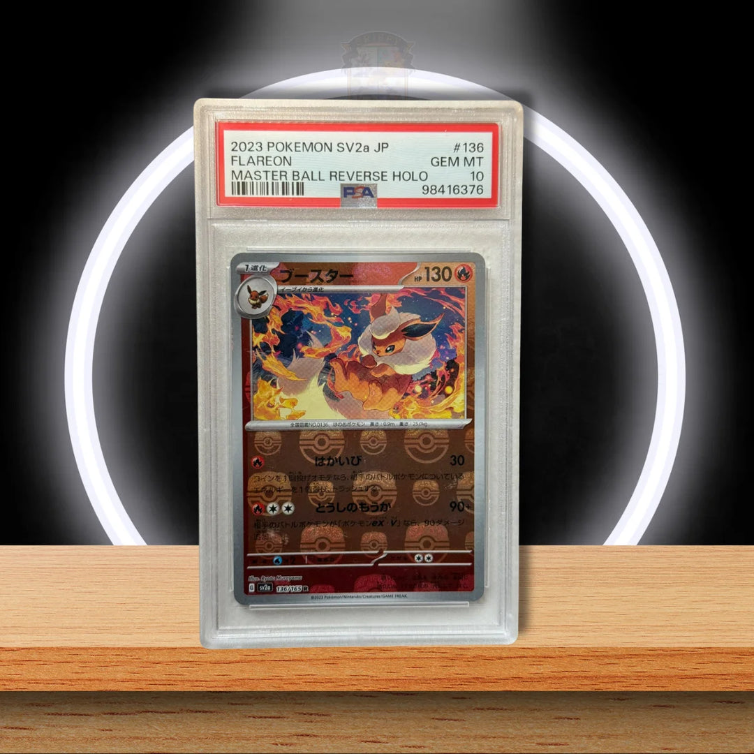 Pokémon Flareon Master Ball 136/165 PSA 10 JP kaufen
