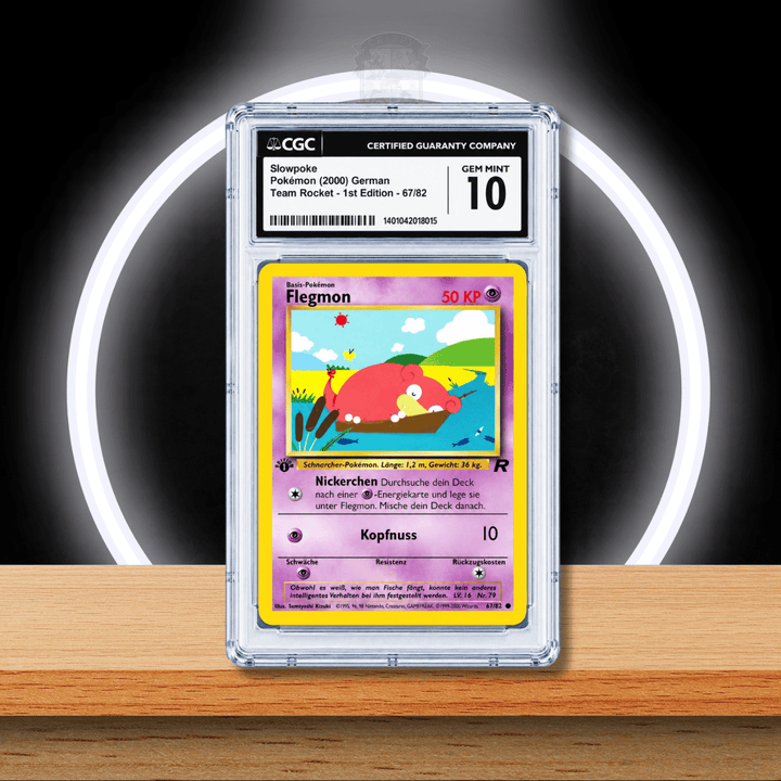 Pokémon Flegmon 1st Edition (Team Rocket 67/82) CGC 10 (DE)