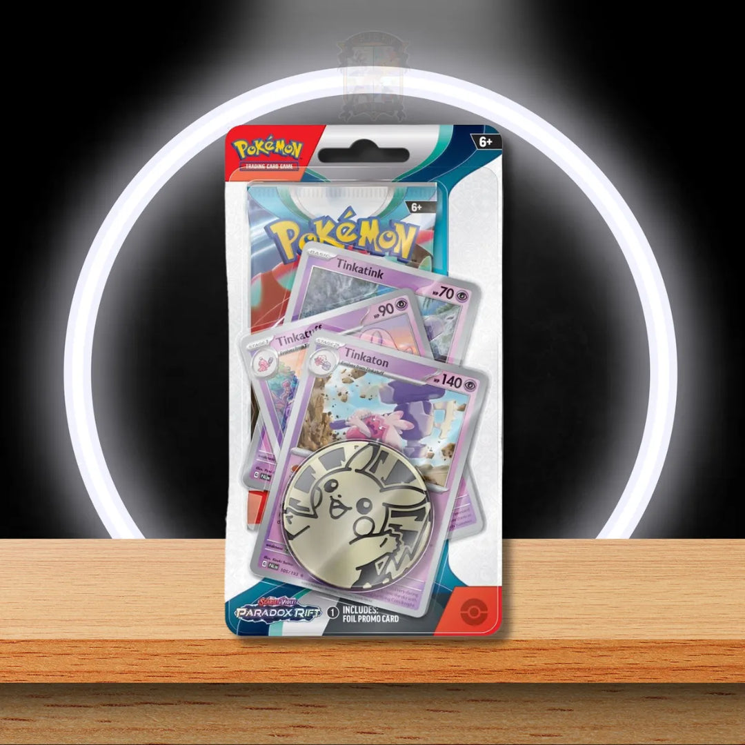 Pokémon Paradox Rift Premium Checklane Blister ENG original versiegelt
