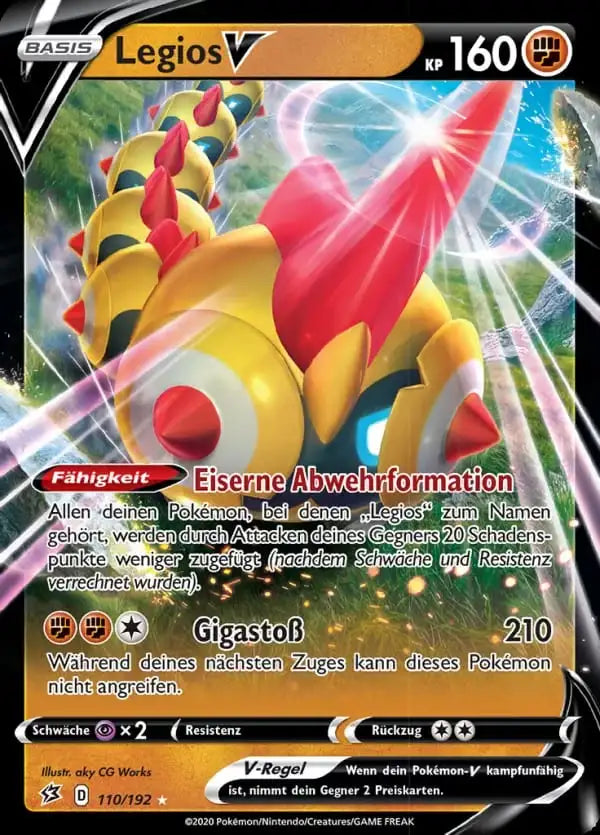 legios v 110/192 – Pokémon Clash der Rebellen Karte