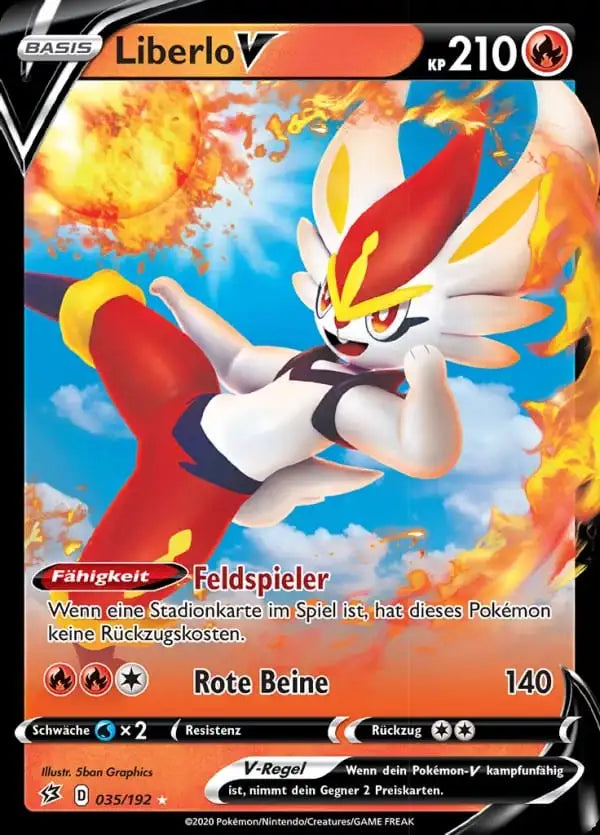 liberlo v 035/192 – Pokémon Clash der Rebellen Karte