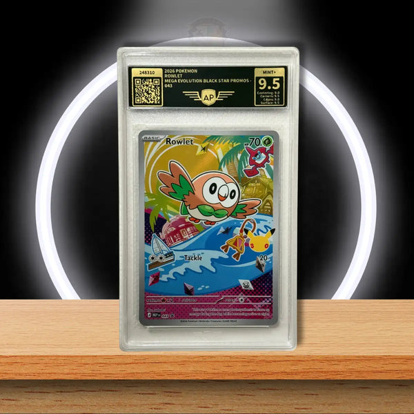 Pokémon Rowlet MEP 043 AP 9.5 ENG Graded Card kaufen