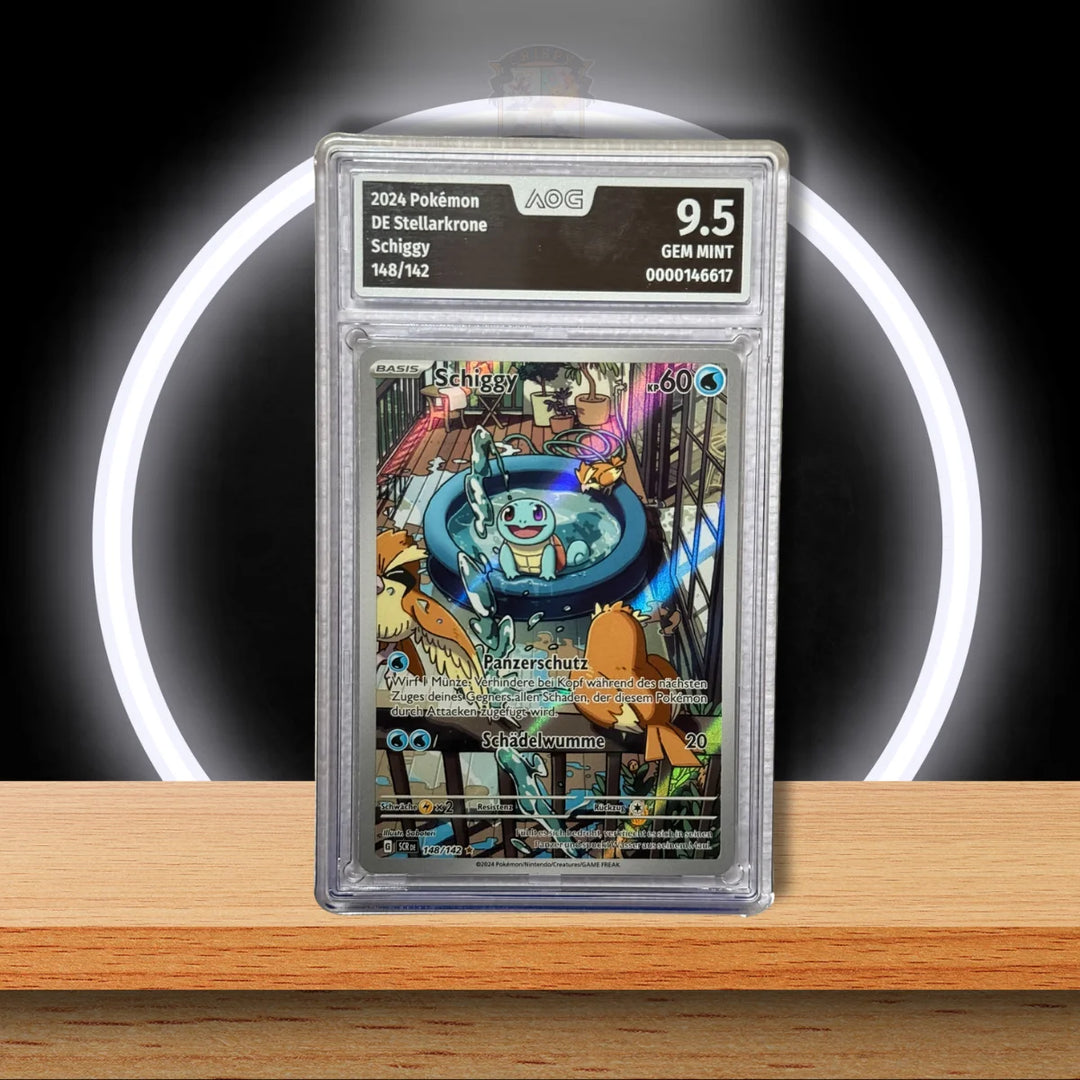 Pokémon Schiggy 148/142 AOG 9.5 DE aus Stellarkrone kaufen