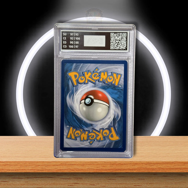 Pokémon Schiggy Illustration Rare 148/142 aus Stellarkrone als deutsche AOG 9.5 Graded Card