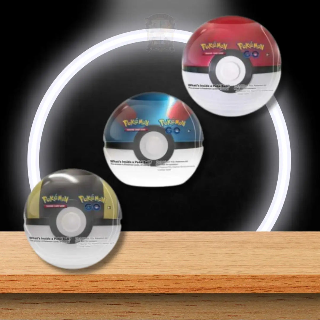 Pokémon Tin in Englisch aus der Pokémon GO Erweiterung