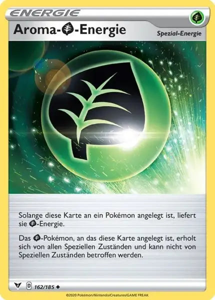 aroma p energie 162/185 – Pokémon Farbenschock Karte