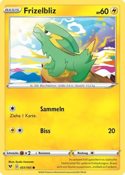 frizelbliz 051/185 – Pokémon Farbenschock Karte