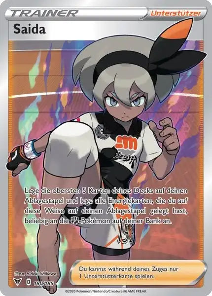 saida 180/185 – Pokémon Farbenschock Karte