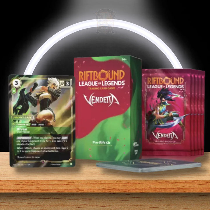 Riftbound Vendetta Pre-Rift Pack – League of Legends Trading Card Game
