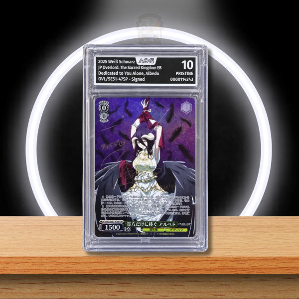 Weiß Schwarz Albedo Signed AOG Pristine 10 (JP)