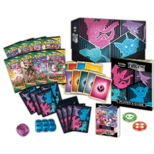 Pokemon Drachenwandel Top Trainer Box (Pink/Blue) (DE) Inhalt