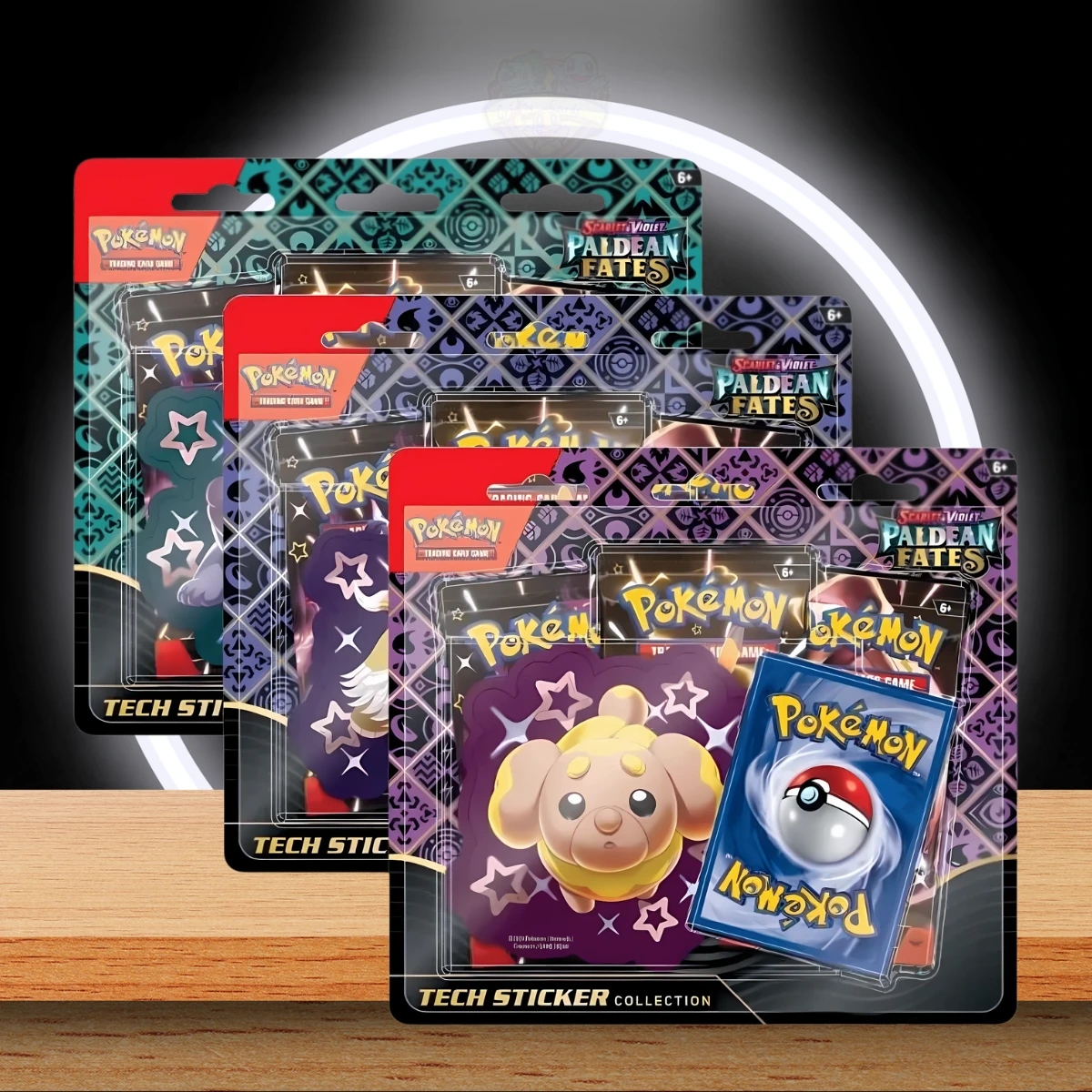 Pokémon Paldean Fates Tech Sticker Blister