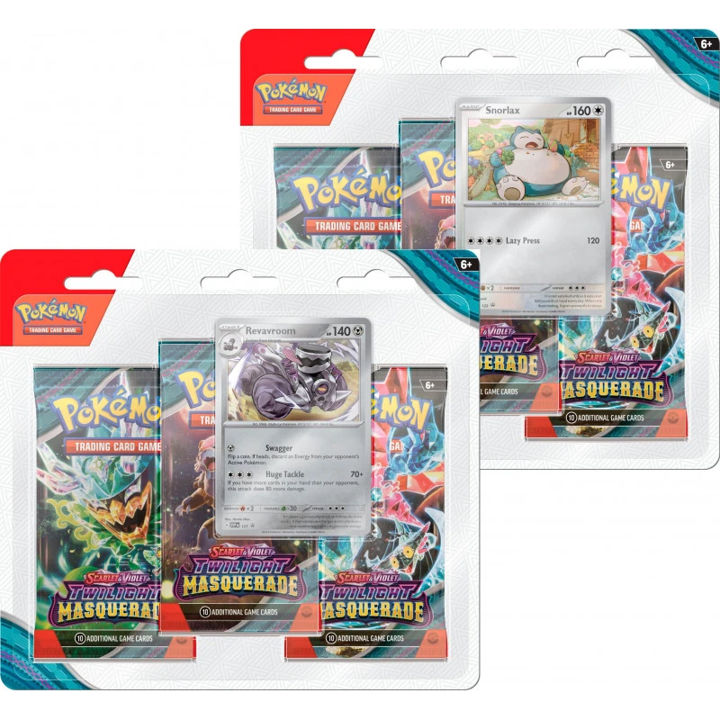 Pokémon SV06 Twilight Masquerade 3-Pack Blister