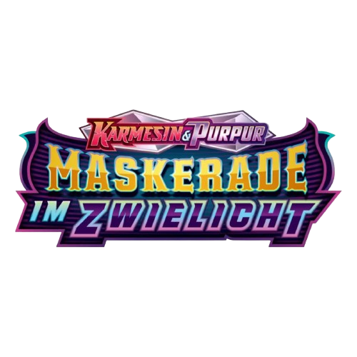 Pokemon Karmesin & Purpur Maskerade im Zwielicht Logo