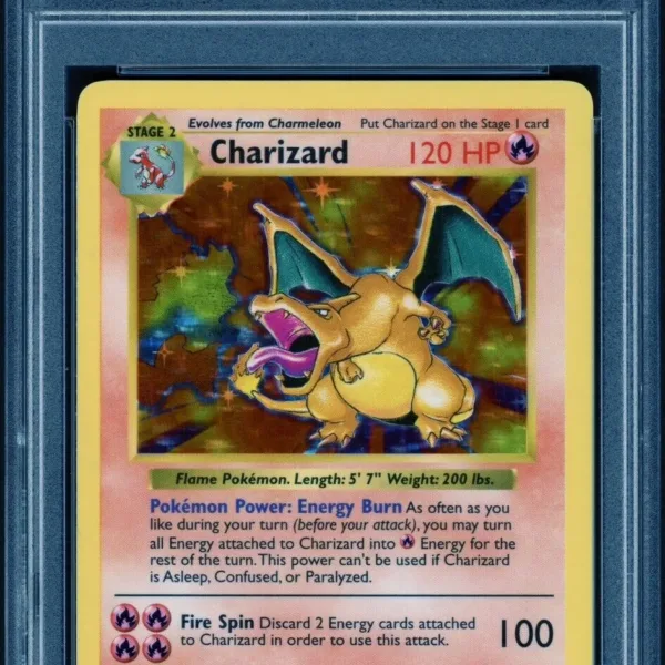 Charizard Base Set 1st Edition Shadowless