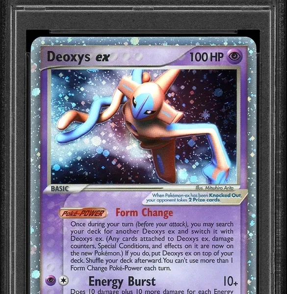 Die seltensten Pokémon EX Deoxys Karten