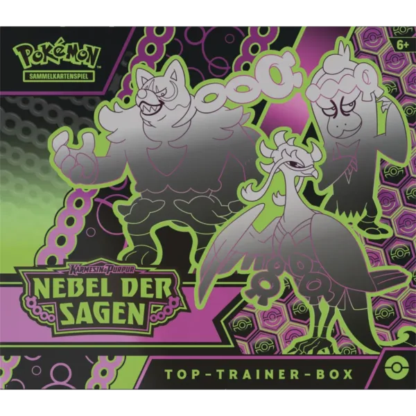 Pokémon KP6.5 Nebel der Sagen Top Trainer Box